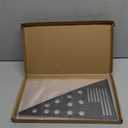 Voodonala for 4Runner Rear Window Molding Panel Cover Aluminum Alloy Compatible with Toyota 4Runner Accessories 2010-2023