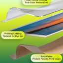 Uinkit Glossy Photo Paper 8.5 x 11 in Letter, 180 gsm 48 lb, Single-Sided, Instant Dry, Smudge-Resistant Inkjet Paper, Bright White, 200 Sheets for Home/Office Trial Use