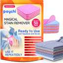 Magical Fiber Stain Remover- Use as Spot Remover- No Dry Cleaning Food, Grease, Coffee Off Laundry, Tea, Fabric, Pet Stains, Stain Remover Sponge Clothes, Carpet, Sofa, Mattress & Upholstery (2 Pack)