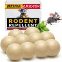 Upgraded Large Mouse Repellent Ball, High-Purity Peppermint Oil Rodent Repellent, Long-Lasting Moth Balls for Outdoor Use, Mice Deterrent for Indoor Use for House, Garage, Garden - 10 Balls