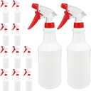 16 Oz Spray Bottle (12 Pack),Spray Bottles for Cleaning,Reusable Empty Refillable Solutions Plastic Bottle,Spray Bottle Bulk for Garden,Plants,Water,Kitchen and Commercial
