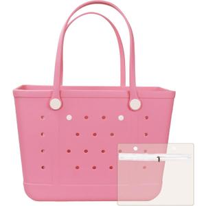 Juyeesm X Large Rubber Tote Bag for Boat, Beach, Pool-XL,18.9 * 13.8 * 8in