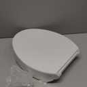 KOHLER 25875-0 Hyten 3" Height, Elevated Soft Close Elongated Toilet Seat, Contoured Seat with Grip-Tight Bumpers, Quick-Attach Hardware, No Slam Toilet Seat, White