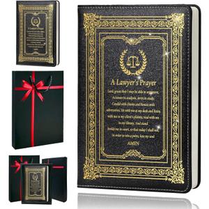 Lawyer Gift for Women,Journal for Women,A5 Hardcover Leather Journal - 200 Pages Premium Paper Notebook,Lawyer Journal Notebook for School, Work (Lawyer Black)