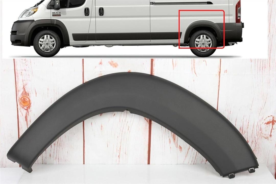 for Dodge RAM PROMASTER 2014-2018 MOLDING Trim Left Driver Side (Rear Wheel Flare)