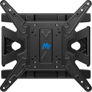 Mounting Dream Ultra Slim Full Motion TV Wall Mount, Low Profile Articulating TV Mount for 26 to 75 Inch TVs - Smooth Extension, Swivel, Tilt, Fits 16" Studs, Max VESA 400x400mm, Holds 88lbs