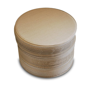 Dynamic 15" Cardboard Pizza Cake Pie Round Circle 100 ct, Natural Color, 100% Food Safe, Grease Proof, Disposable