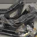 Luggage Stand for Guest Room, 2 Pack Luggage Rack, Heavy Duty Folding Luggage Rack for Indoor & Outdoor Use, Holds up to 100 lb, 27.5 x 14.2 x 20.7 Inches, Black