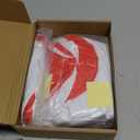 2 Pack 5ft Christmas Inflatable Candy Canes Outdoor Decorations, PVC Xmas Candy Canes Inflatable Column for Holiday Indoor Outdoor Holiday Yard Garden Lawn Decor (Red, White)