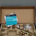 KRAUS Purita 100% Lead-Free Kitchen Water Filter Faucet in Spot Free Antique Champagne Bronze, FF-100SFACB