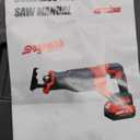 DOGTOOTH 21V MAX Cordless Reciprocating Saw Kit with 2 * 4.0 Ah Batteries for Wood & Metal Cutting, 3,000 Strokes Per Minute, Compatible with Makita 18V Battery include 4 Tool-Free Blades and Charger