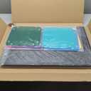 Becko US 1000 Piece Jigsaw Puzzle Board with 6 Sorting Trays & Felt Cover, Foldable Puzzle Mat with Auxiliary Lines for Puzzle Storage Saver, Lightweight & Portable, for 1000 Pieces Jigsaws Puzzles