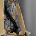 AA-Racks Model X31-J Truck Ladder Rack 800Ibs Capacity with (8) Non-Drilling Z-Clamps Extendable Steel Pick-Up Truck Bed Ladder Rack Two-bar Set - Black