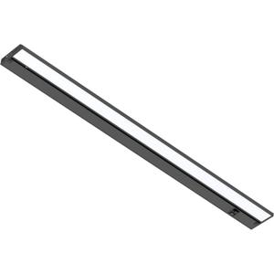 LAGOM Halo Under Cabinet Light, 30Inch Hardwired Dimmable LED, 2700K/4000K/5000K, Power Cord Sold Separately, Black, UC0130BK27