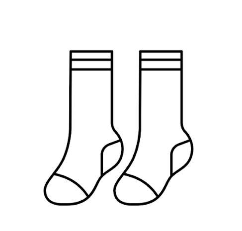 Good Luck Socks On cotton for Comfort And peace of mind pack of 8