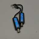 Passive IP Network Coaxial Transmitter IP Network Transmitter,1Pair 10/100Mbps 1CH Passive IP Network Coaxial Transmitter Receiver Extender Over Coax for NVR Surveillance