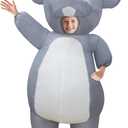 Camlinbo Inflatable Kids Halloween Costume Blow Up Rat Costumes for Halloween Funny Theme Costume Cosplay Party