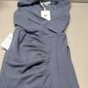 GRACE KARIN Women's Wear to Work Sleeveless Ruched Bodycon Office Pencil Midi Dresses with Belt Size 6