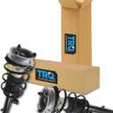 TRQ Front Driver and Passenger Side Strut and Spring Assembly Set Compatible with 07-11 BMW 328i RWD 07-11 335i RWD 08-13 128i RWD 08-13 135i RWD 06 325i RWD 06 330i RWD 09-11 335d RWD
