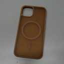 SUPFINE Magnetic for iPhone 14 Case & iPhone 13 Case (Compatible with MagSafe)(Military Grade Drop Protection) Slim Translucent Matte Shockproof Phone Cover,Brown