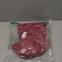 SAMPEEL Women's V Neck Long Sleeve Fall Dresses Baby Doll Casual Sweater Dress Fashion Clothes (Large, Fuchsia)