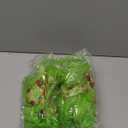 12 Pcs Red Green Christmas Bows Christmas Tree Decoration Lime Green Wreaths Velvet Bow Tree Topper with Fluffy Ornaments for Xmas Party (Cute)