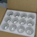 Kingrol 12 Pack Double Old Fashioned Whiskey Glasses, 10 oz Rocks Glasses Drinking Glasses for Scotch, Bourbon, Cocktails, Beverages, Water