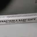 Momcozy Retractable Baby Gate 180CM/71IN White