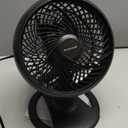 Honeywell Fan, Turbo Force Oscillating Table Fan with 3 Speeds, Air Circulator for Bedroom, Black, HT-906