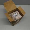 JOHOUSE 40PCS Snow Pinecones for Decorating, Natural Pine Cones for Crafts Vase Filler Christmas Tree Winter Holiday Hanging Ornaments