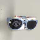 ROSHAMBO Unbreakable Baby Sunglasses - Italian Made Polarized with Strap - BPA Free Boys Girls - Round Shades