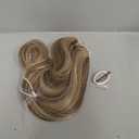 Clip in Ponytail Extension 18 Inch Pony Tails Hair Extensions for Women Long Straight Curly Tail Ponytail Hair piece Synthetic Fake Versatile Pony (Sand)