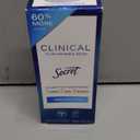 Secret Clinical Strength Antiperspirant Deodorant for Women, 3X Stress Protection, 72hr Sweat & Odor Protection, PH Balancing Minerals, Invisible Solid, Completely Clean Scent, 2.6 oz (2.6 Ounce (Pack of 1))