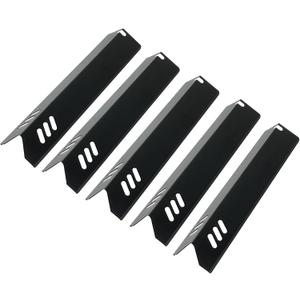 SUONA Grill Heat Tent Replacement Parts for Dyna-Glo DGB515SDP-D DGF510SBP DGF600ssp, Heat Shileld for Backyard BY13-101-001-12 BY15-101-001-02 GBC1461W, Uniflame GBC1059WB, 15x3 13/16 5 Pack (Porcelain Steel 5 Heat Plate)