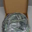 6.56FT Eucalyptus Garland with Lights 96 LEDs 8 Modes Battery Operated with Timer Faux Twig Vine Lights Spring Greenery Garlands for Mantle Fireplace Wall Table Stairs Wedding Party Bedroom Home Decor