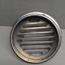 8 Inch Dryer Vent Cover Stainless Steel Round Exhaust Grill Ventilation Outlet Wall Air Vent Dryer Hood External Extractor