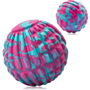 Deep Tissue Massage Ball for Exercise & Recovery - SGS Certification - Targets Back, Shoulder, Legs&Feet - Relieves Muscle Knots, Joint Pain&Tightness, Pressure Point Therapy- Myofascial Release Ball