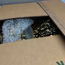 100PCS Bright Gold Charger Plates Bulk- 13in Round Plastic Chargers for Dinner Plates- Floral Reef Table Plate Chargers for Wedding, Halloween, Thanksgiving, Christmas, Party, Display