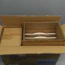 Famiware Milkyway Plates and Bowls Sets, 12 Pieces Dinnerware Sets, Reactive Glaze Dish Set, Stoneware Dishes Set for 4, Matte Beige White