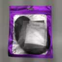 Long Side Bangs Clip-in Hair 2PCS Set, Brown Black Thick Wavy Curly Hair Bang Clip-on Natural Curly Swept Bangs Fake Fringe Bang Long Temples Hairpiece for Women (Brown Black)