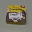 5 Pack Ninja Reusable Coffee Pods: Reusable K Cups for Ninja Coffee Maker - Refillable Coffee Filters for 3-Needle Ninja DualBrew Pro CFP200 CFP201 CFP300 CFP301 CFP305 CFP400Only for 3-Hole Version)