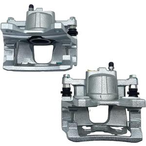 2Pcs Disc Brake Calipers Assembly for 2007-2011 Dodge Nitro for 2008-2012 Jeep Liberty, Wrangler 12-17, 2018 Wrangler JK Rear Left & right side 18B5046 18B5047