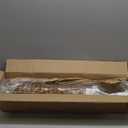 LazBlinds Cordless Blackout Bamboo Roman Shades, Room Darkening Blinds for Interior Windows, Thermal Insulated Roll Up Bamboo Blinds for Home & Patio, 23" W x 64" H, Penang Teak