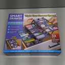 Ontel Smart Drawer Organizer, Multi-Level Jewelry and Cosmetics Storage, Black, 2.65 in