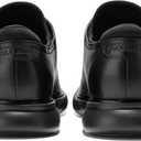 Cole Haan mens 2.zerogrand Laser Wingtip Lined Oxford, Black Leather/Black, 10 US