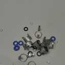 Fuel Injector Seal Kit, 6 Set Fuel Injectors Seals Repair Kit, Repair O-ring Kit, Replacement for A4 A6 A8 2.8L 3.2L V6, OE 06E998907G