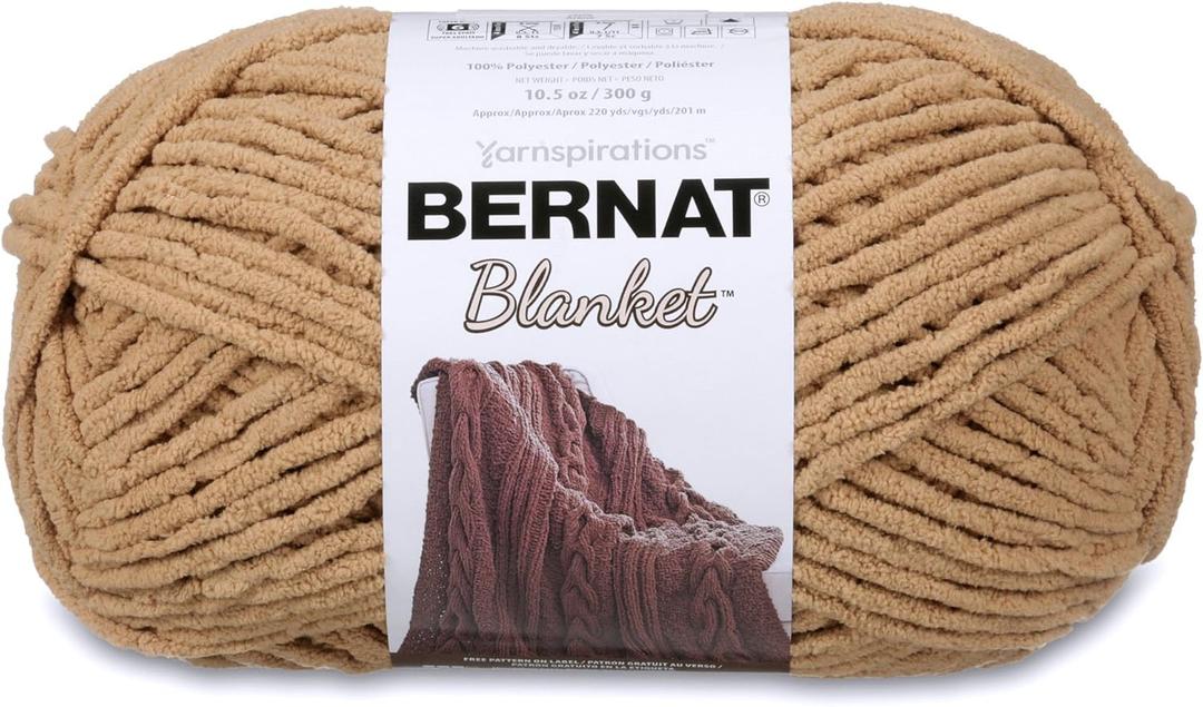 Bernat Blanket Yarn, Sand