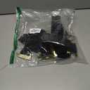 4 Pack E-Track Bungee Tie-Down Straps, 12"-22" Length Adjustable 2" Width Black Bungee Straps, Secure Tools/Cargo to Walls for Trucks, Enclosed Trailers, Vans, Warehouses, Garages, Workshops