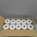 NATURALABEL 5000 PCS 4" x 6" Direct Thermal Shipping Labels for Small Business, with Perforated Lines, Compatible with Rollo and Zebra (20 Rolls, 250 Labels/Roll)