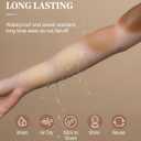 2 Pairs Nipple Covers Waterproof Reusable Pasty Ultra Thin Silicone Adhesive Breast Petals with Travel Box, Small (Fits A-D Cups)